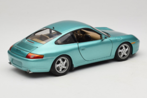 Porsche 911 996 Green Metallic UT Models 1:18 27901 Metal - imagen 3 de 8