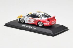 Porsche 911 996 GT3 Cup #1 M. Becker Carrera Cup 2003 Minichamps 1:43 WAP02007210 Metal - imagen 3 de 4