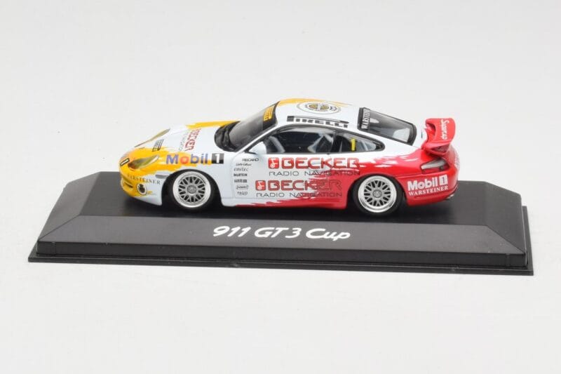 Porsche 911 996 GT3 Cup #1 M. Becker Carrera Cup 2003 Minichamps 1:43 WAP02007210 Metal