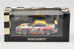 Porsche 911 996 GT3 Cup #93 L. Luhr / G. Maassen / E. Collard 24 Hours of Le Mans 2003 Minichamps 1:43 S5527 Metal - imagen 4 de 4