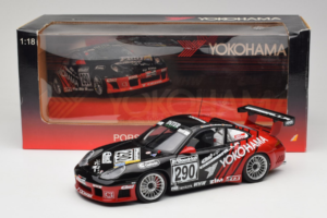 Porsche 911 996 GT3 RS #290 N. Bartels / H. Jacksties / F. Lorenzo Yokohama 24 Hours of Nurburgring 2003 AUTOart 1:18 80372 M - imagen 8 de 8