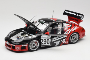 Porsche 911 996 GT3 RS #290 N. Bartels / H. Jacksties / F. Lorenzo Yokohama 24 Hours of Nurburgring 2003 AUTOart 1:18 80372 M - imagen 2 de 8