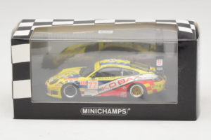Porsche 911 GT3 RS #77 Konopka / McCormick 12 Hours of Sebring 2007 Minichamps 1:43 400076977 Metal - imagen 5 de 5