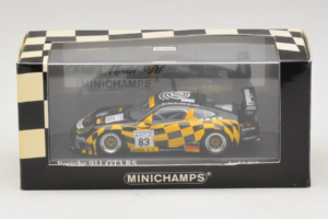 Porsche 911 996 GT3 RS #83 Rosa / Babini 24 Hours of Le Mans 2001 Minichamps 1:43 400016983 Metal - imagen 4 de 4