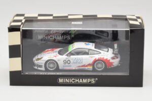 Porsche 911 996 GT3 RS #90 T2M J. Ickx / P. Rabineau 1000km Spa 2004 Minichamps 1:43 400046980 Metal - imagen 4 de 4