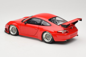 Porsche 911 996 GT3 RSR FIA GT 2004 Rojo Minichamps 1:18 100046400 Metal - imagen 7 de 8