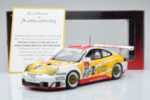 Porsche 911 996 GT3 RSR #68 M. Marsh FIA GT Zhuhai 2005 AUTOart 1:18 80582 Metal - imagen 8 de 8