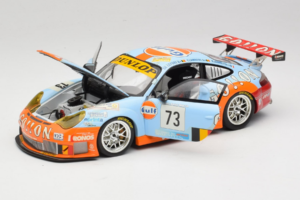 Porsche 911 996 GT3 RSR #73 Y. Lambert / C. Lefort / R. Iannetta 24 Hours of Le Mans 2006 Minichamps 1:18 100066473 Metal - imagen 2 de 8
