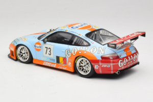 Porsche 911 996 GT3 RSR #73 Y. Lambert / C. Lefort / R. Iannetta 24 Hours of Le Mans 2006 Minichamps 1:18 100066473 Metal - imagen 7 de 8