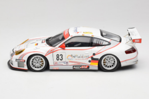 Porsche 911 996 GT3 RSR #83 P. Ehret / C. Ried / C. Menzel 24 Hours of Le Mans 2006 Minichamps 1:18 PORSCHE004 Metal - imagen 4 de 8