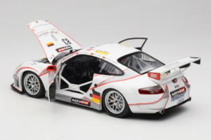 Porsche 911 996 GT3 RSR #83 P. Ehret / C. Ried / C. Menzel 24 Hours of Le Mans 2006 Minichamps 1:18 PORSCHE004 Metal - imagen 5 de 8