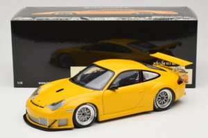 Porsche 911 996 GT3 RSR Yello ALMS 2004 Minichamps 1:18 100046401 Metal - imagen 8 de 8