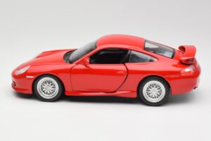 Porsche 911 996 GT3 Strasse Rojo Bburago 1:18 30395 Metal - imagen 4 de 8