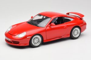 Porsche 911 996 GT3 Strasse Rojo Bburago 1:18 30395 Metal