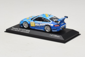 Porsche 911 GT3 R #77 M. Lieb / R. Lietz / W. Henzler 24 Hours of Le Mans 2009 Minichamps 1:43 400096977 Metal - imagen 3 de 5