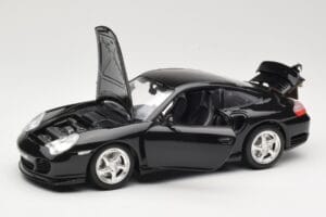 Porsche 911 996 Turbo Negro Bburago 1:18 3367 Metal - imagen 2 de 8