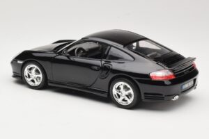 Porsche 911 996 Turbo Negro Bburago 1:18 18-12030 Metal - imagen 7 de 8