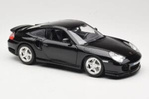 Porsche 911 996 Turbo Negro Bburago 1:18 3367 Metal - imagen 6 de 8