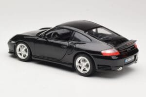 Porsche 911 996 Turbo Negro Bburago 1:18 3367 Metal - imagen 7 de 8
