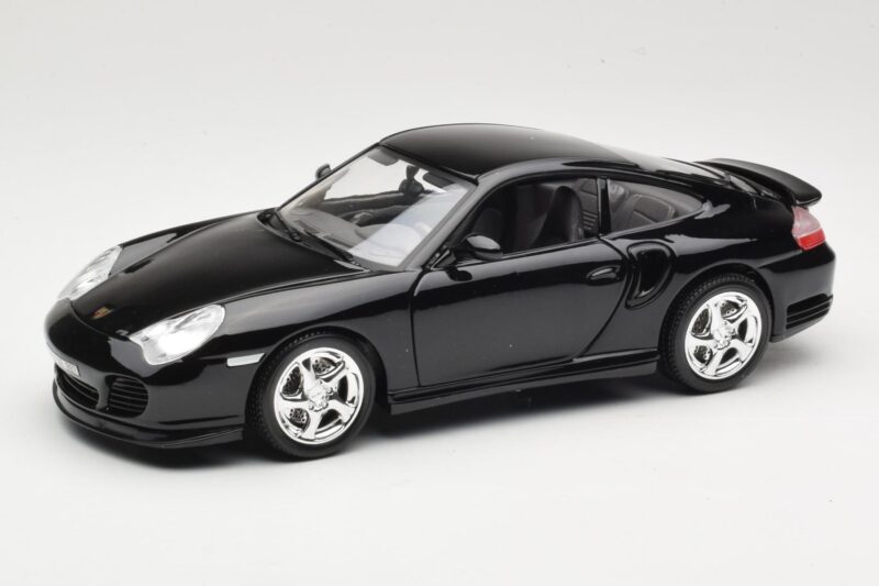 Porsche 911 996 Turbo Negro Bburago 1:18 18-12030 Metal