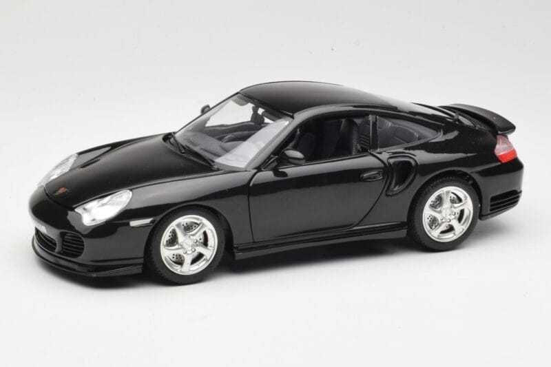 Porsche 911 996 Turbo Negro Bburago 1:18 3367 Metal