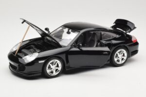 Porsche 911 996 Turbo Negro Bburago 1:18 18-12030 Metal - imagen 2 de 8