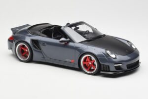 Porsche 911 997 Cabriolet Liberty Walk Gris GT Spirit 1:18 GT463 Resina - imagen 4 de 6