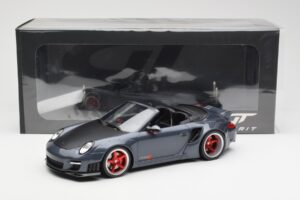 Porsche 911 997 Cabriolet Liberty Walk Gris GT Spirit 1:18 GT463 Resina - imagen 6 de 6