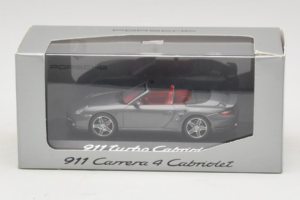 Porsche 911 997 Turbo Cabriolet Grey Metallic Minichamps 1:43 WAP02015216 Metal - imagen 5 de 5