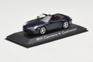 Porsche 911 997 Carrera 4 Descapotable Azul Oscuro Minichamps 1:43 WAP02015216-P1 Metal - imagen 2 de 4