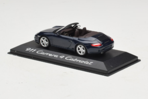 Porsche 911 997 Carrera 4 Descapotable Azul Oscuro Minichamps 1:43 WAP02015216-P1 Metal - imagen 3 de 4