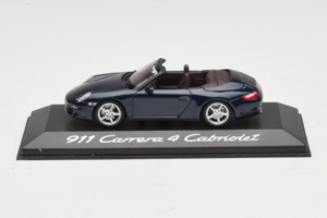 Porsche 911 997 Carrera 4 Descapotable Azul Oscuro Minichamps 1:43 WAP02015216-P1 Metal
