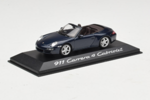 Porsche 911 997 Carrera 4 Descapotable Azul Oscuro Minichamps 1:43 WAP02015216-R1 Metal - imagen 2 de 4