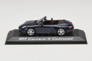 Porsche 911 997 Carrera 4 Descapotable Azul Oscuro Minichamps 1:43 WAP02015216-R1 Metal