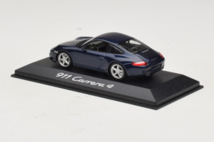 Porsche 911 997 Carrera 4 Dark Blue Metallic Minichamps 1:43 WAP02010016 Metal - imagen 2 de 3