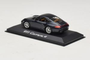 Porsche 911 997 Carrera 4 Dark Blue Metallic Minichamps 1:43 WAP02001518 Metal - imagen 3 de 4
