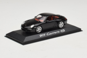 Porsche 911 997 Carrera 4S Negro Minichamps 1:43 WAP02010116 Metal - imagen 2 de 4
