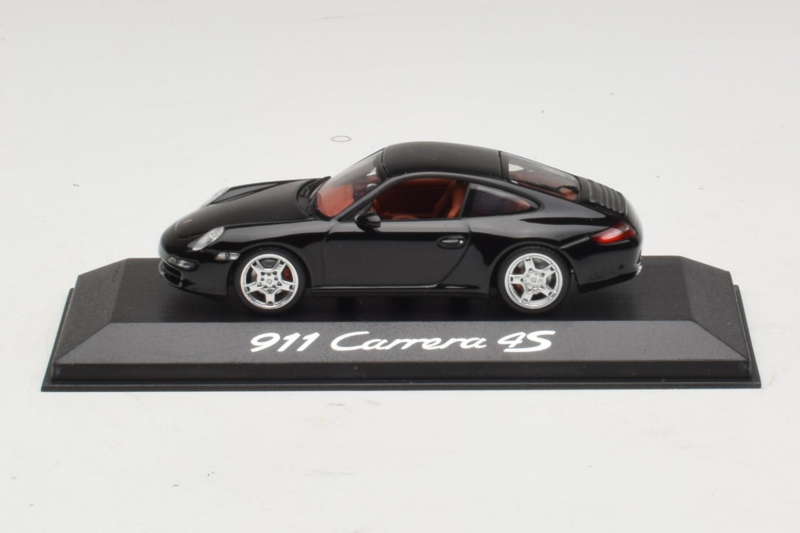 Porsche 911 997 Carrera 4S Negro Minichamps 1:43 WAP02010116 Metal