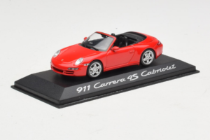 Porsche 911 997 Carrera 4S Descapotable Rojo Minichamps 1:43 WAP02015316 Metal - imagen 2 de 5