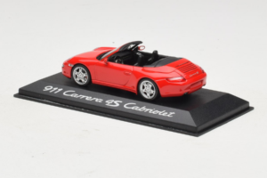 Porsche 911 997 Carrera 4S Descapotable Rojo Minichamps 1:43 WAP02015316 Metal - imagen 3 de 5