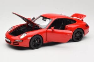 Porsche 911 997 Carrera 4S Rojo Norev 1:18 187510 Metal - imagen 2 de 8