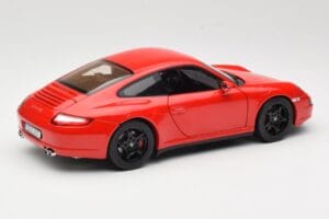 Porsche 911 997 Carrera 4S Rojo Norev 1:18 187510 Metal - imagen 3 de 8