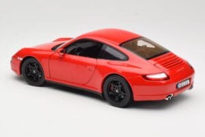 Porsche 911 997 Carrera 4S Rojo Norev 1:18 187510 Metal - imagen 7 de 8