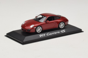Porsche 911 997 Carrera 4S Rojo Minichamps 1:43 WAP02001718 Metal - imagen 2 de 4