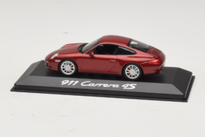 Porsche 911 997 Carrera 4S Rojo Minichamps 1:43 WAP02001718 Metal