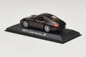 Porsche 911 997 Carrera S Brown Metallic Minichamps 1:43 WAP02001318 Metal - imagen 3 de 4