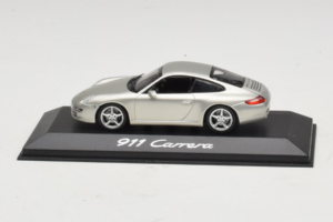 Porsche 911 997 Carrera Silver Metallic Minichamps 1:43 WAP02011515 Metal