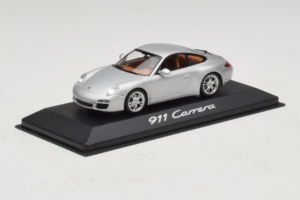 Porsche 911 997 Carrera Silver Metallic Minichamps 1:43 WAP02001218 Metal - imagen 2 de 5