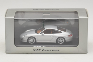 Porsche 911 997 Carrera Silver Metallic Minichamps 1:43 WAP02001218 Metal - imagen 5 de 5