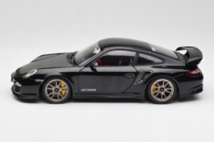 Porsche 911 997 GT2 RS Negro & Plata Ruedas Minichamps 1:18 100069401 Metal - imagen 4 de 8
